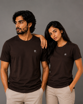Dark Chocolate Essential Tee - Emeralds