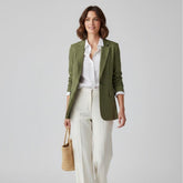 Essential Olive Oversized Blazer - Emeralds