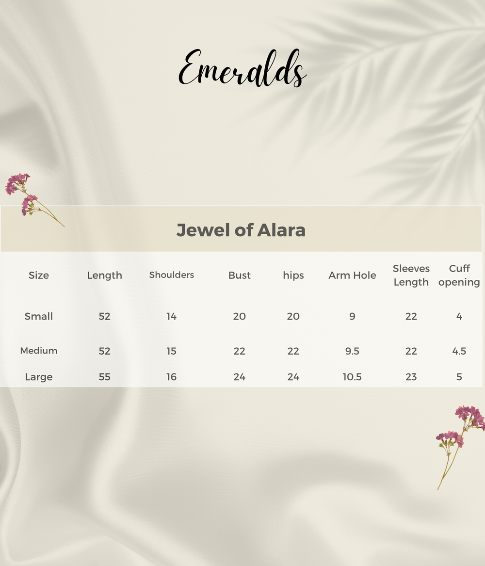 Jewel of Alara Size Guide