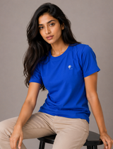 Royal Blue Essential Tee - Emeralds 