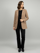 Essential Beige Oversized Blazer - Emeralds 