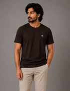 Dark Chocolate Essential Tee - Emeralds 