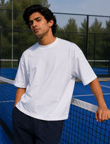 SOOT Premium White Boxy Tee in 100% Cotton