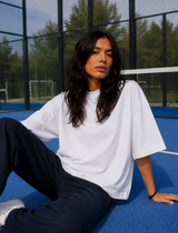 SOOT Premium White Boxy Tee in 100% Cotton