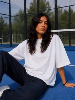 SOOT Premium White Boxy Tee in 100% Cotton