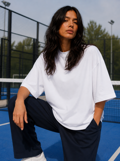 SOOT Premium White Boxy Tee in 100% Cotton