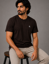 Dark Chocolate Essential Tee - Emeralds 