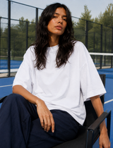 SOOT Premium White Boxy Tee in 100% Cotton