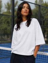 SOOT Premium White Boxy Tee in 100% Cotton