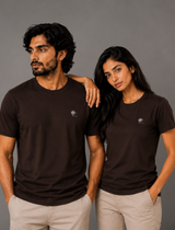 Dark Chocolate Essential Tee - Emeralds 