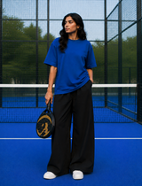 SOOT Premium Navy Boxy Tee in 100% Cotton