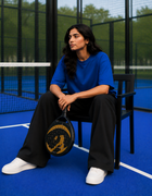 SOOT Premium Navy Boxy Tee in 100% Cotton
