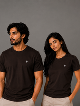 Dark Chocolate Essential Tee - Emeralds 