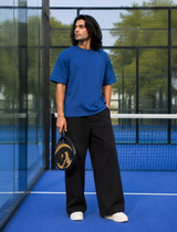 SOOT Premium Navy Boxy Tee in 100% Cotton