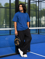SOOT Premium Navy Boxy Tee in 100% Cotton