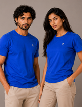 Royal Blue Essential Tee - Emeralds 