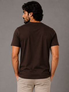 Dark Chocolate Essential Tee - Emeralds 