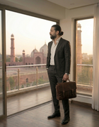 Black Label Irish Linen Blazer - Emeralds 