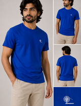 Royal Blue Essential Tee - Emeralds 