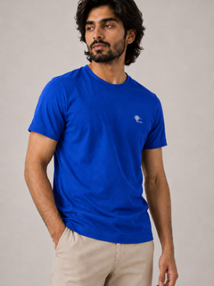 Royal Blue Essential Tee - Emeralds 