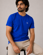 Royal Blue Essential Tee - Emeralds 