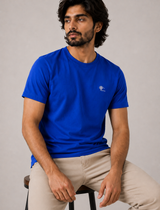 Royal Blue Essential Tee - Emeralds 