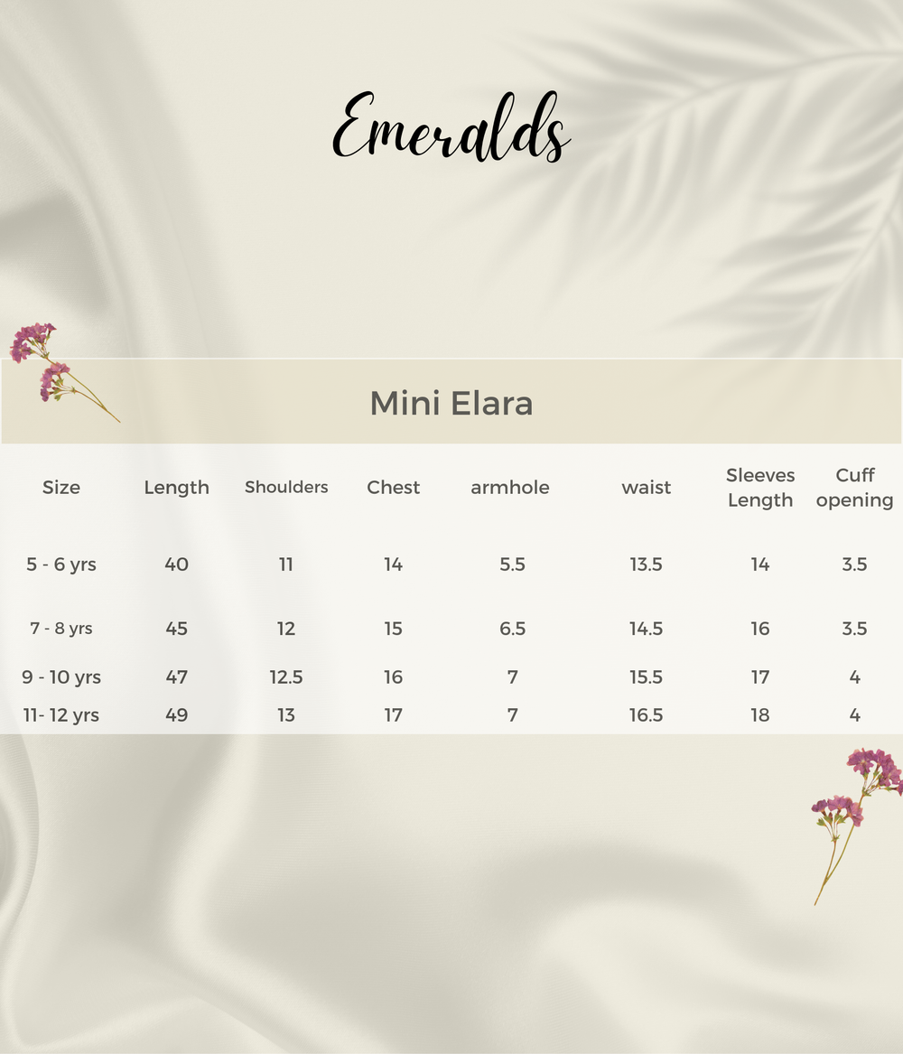 Mini Elara Size Guide