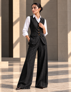 MARLOWE — Khaddi Waistcoat & Trouser Set