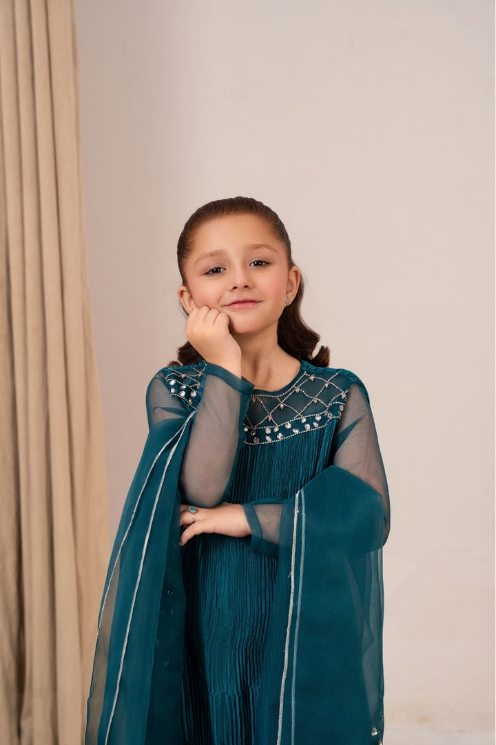 Pakistani designer kids dress Jewel of Alara collection 2025
