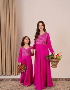 Elegant Ruby formal wear – Pakistani festive designer collection