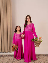 Mini Ruby kids dress – luxury festive outfit for girls in Pakistan