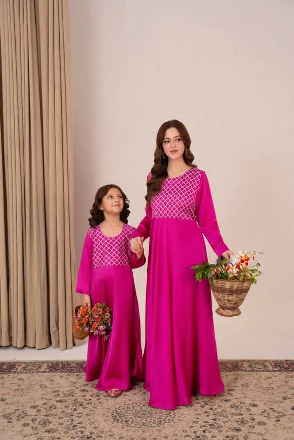 Mini Ruby kids dress – luxury festive outfit for girls in Pakistan