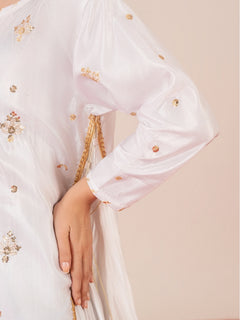 Pakistani designer embroidered dress – Starburst silk collection 2025
