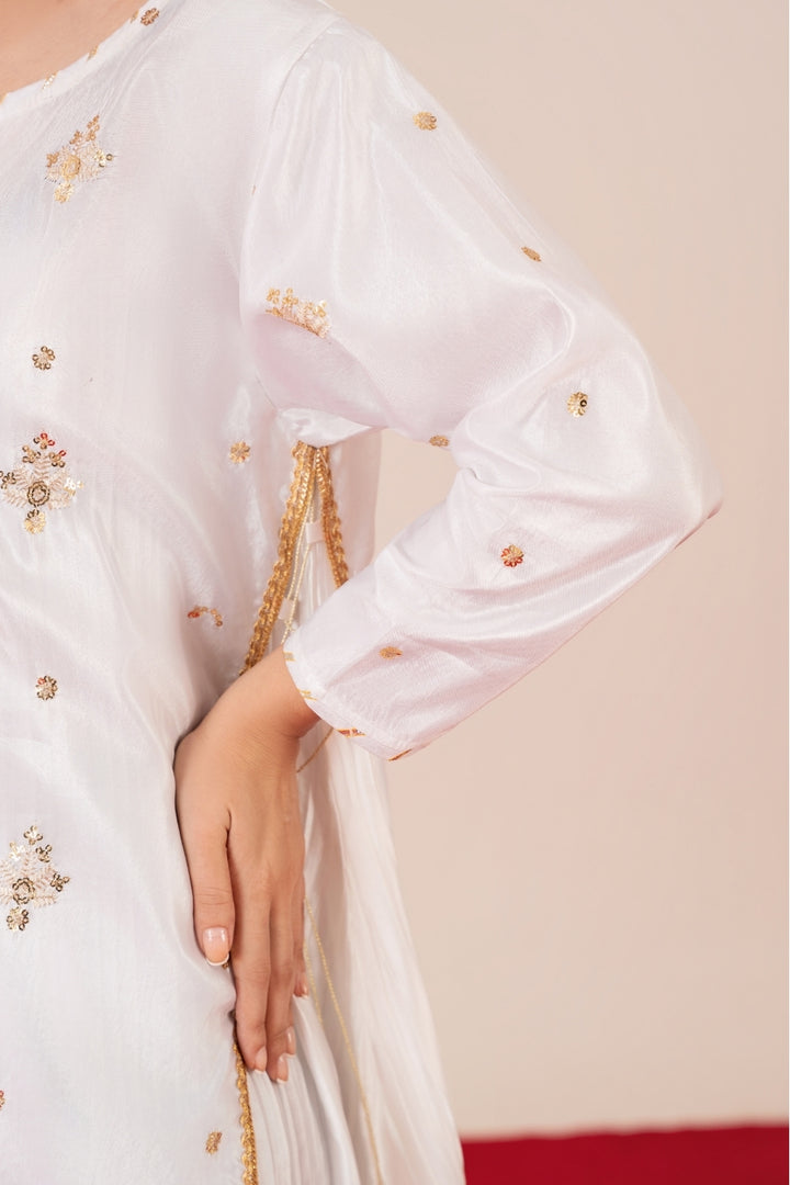 Pakistani designer embroidered dress – Starburst silk collection 2025