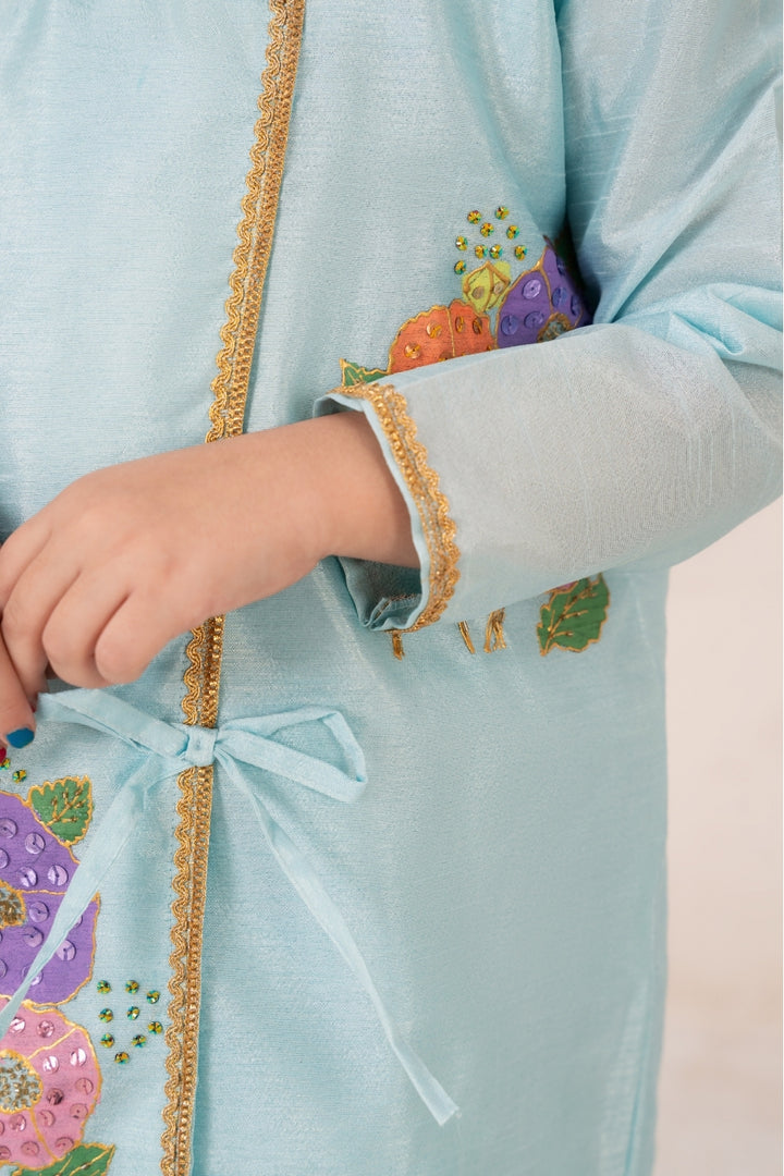 Pakistani kids festive outfit – Floral Whimsy girls collection 2025