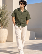 Olivine Cuban Collar