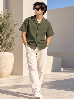 Olivine Cuban Collar