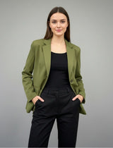Essential Olive Oversized Blazer - Emeralds 