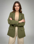 Essential Olive Oversized Blazer - Emeralds 