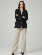 Essential Black Oversized Blazer - Emeralds 