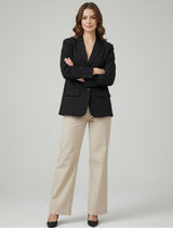 Essential Black Oversized Blazer - Emeralds 