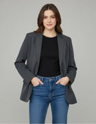 Essential Grey Oversized Blazer - Emeralds 