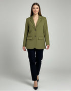Essential Olive Oversized Blazer - Emeralds 